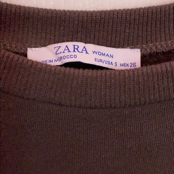 Zara Purple Sweatshirt/Shirt - Picture 3 of 3
